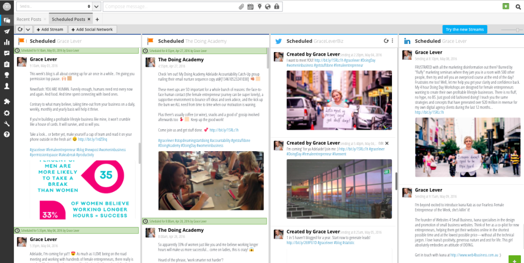 Hootsuite Social Media Scheduling